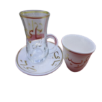 18 PCS TEA CUP W/SAUCER SET