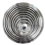 S/STEEL ROUND TRAY-30CM