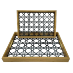 RECTANGLE TRAY-41X28X4CM
