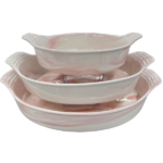 CERAMIC OVAL TRAY-35.5X22X8-L-033