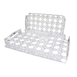 ACRYLIC RECT. TRAY-39X22.5X5.5