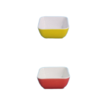 CERAMIC SAUCE PLATE-RED-3X1.5