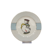 8 CERAMIC ROUND PLATE-1X4