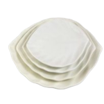CERAMIC LEAF PLATE -30.5X21X3