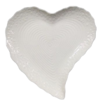 CERAMIC HEART SHAPE PLATE-6.5.