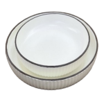CERAMIC DEEP PLATE-8.5