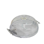 PLASTIC CAKE SERVING TRAY W/COVER-30X27X13