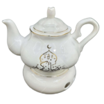 TEA POT W/STAND -RAMADAN MUBARAK