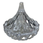 GLASS CANDY JAR WITH LID-T127MM*H130MM/V230ML
