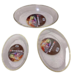 PLASTIC OVAL DISH -26X5CM