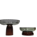 GLASS FRUIT BOWL-30XH9CM