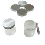 PLASTIC STORAGE JAR-500ML*4PCS