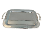 METAL RECT. TRAY 2 SIDE HANDLE