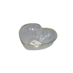 GLASS HEART SHAPE BOWL