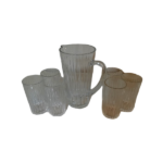 7 PCS GLASS DRINKING SET