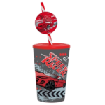 HEREVIN 340CC JUICE TUMBLER W/STRAW