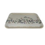 15 SERVING TRAY FLOWER