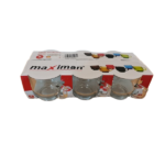6PCS GLASS TEA CUP SET