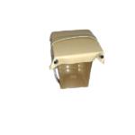 ACRYLIC BOX W/COVER -BEIGE