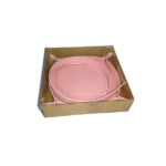 ACRYLIC CANDY BOX W/COVER -PINK