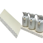 TRAY COVER BEIGE ACRYLIC T.C.K