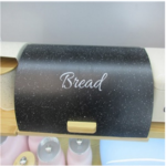 BREAD BOX W/ 3-PCS JAR SET