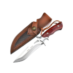 HUNTING KNIFE WITH LEATHER SHEATH-280MM