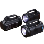 SOLAR CHARGER FLASH LIGHT W/SPEAKER