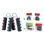 GRIP STRENGTH -BLACK+RED