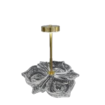 GLASS TRAY W/USB LIGHT-34X33
