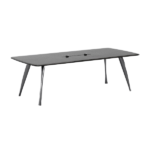 DINING TABLE 4CTN SET-2400*1200MM-SILVER FEET