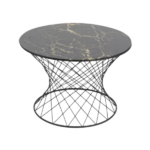 METAL ROUND TABLE -2CTN SET -80X80X45CM