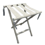 FOLDING TABLE W/ACRYLIC TRAY-55X55X6/45X47X60CM