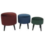 ROUND STOOL+LEG -40X40X46CM