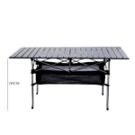 FOLDING TABLE W/NET -140X70X70CM