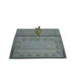 CERAMIC RECT. TRAY W/COVER-HANI AFIA-14