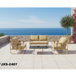 4 SEATER SOFA SET W/COFFEE TABLE-2CTN