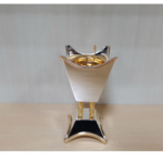 CHROME INCENSE BURNER
