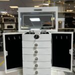 WOODEN JEWELLERY CABINET -29X18X37