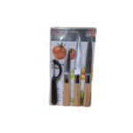 4 PCS KNIFE & PEELER SET