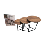 ROUND SOFA SIDE TABLE