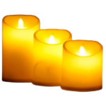 LED CANDLE LIGHT-7.5X12.5CM