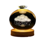 DECORATION CRYSTAL BALL W/LED LIGHT