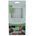 6PCS GLASS STRAW & 1PC BRUSH