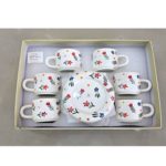 6+6 PCS CERAMIC CUP & SAUCER SET