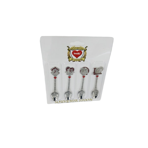 0269225010003 METAL SPOON 4 PCS SET - Image 1