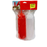 2 pc Ketchup Bottle Set - 16 oz