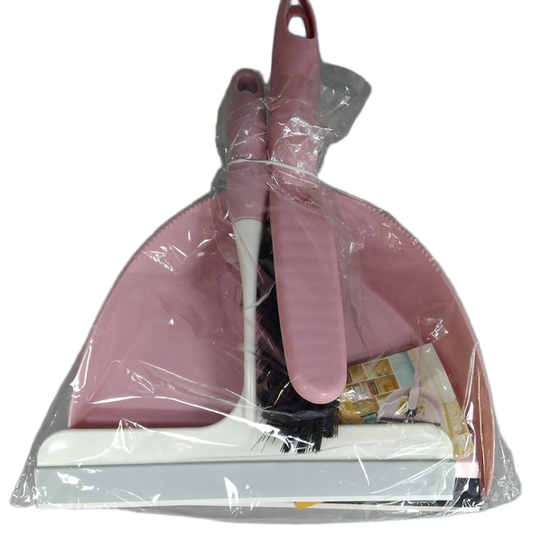 3 pcs Dust Pan & Brush Set
