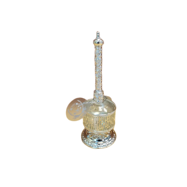 Rose Water Bottle Silver