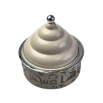 Stainless Steel Round Cake Tray with Lid - 27 x 27 x 23.5 - Size 27 x 27 x 23.5 cm